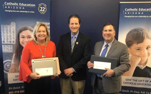 Catholic Education Goes Virtual with Help of CEA, CCF, GCU and Angel Donors
