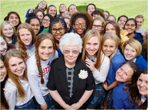 Servant Leader: Sr. Joan Fitzgerald Honored for 60th Anniversary at Xavier College Preparatory