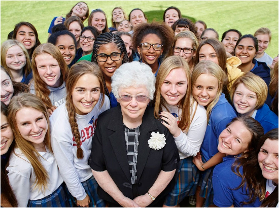 Servant Leader: Sr. Joan Fitzgerald Honored for 60th Anniversary at Xavier College Preparatory