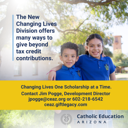 Catholic Education Arizona Launches New Fund Raising Division, Changing Lives