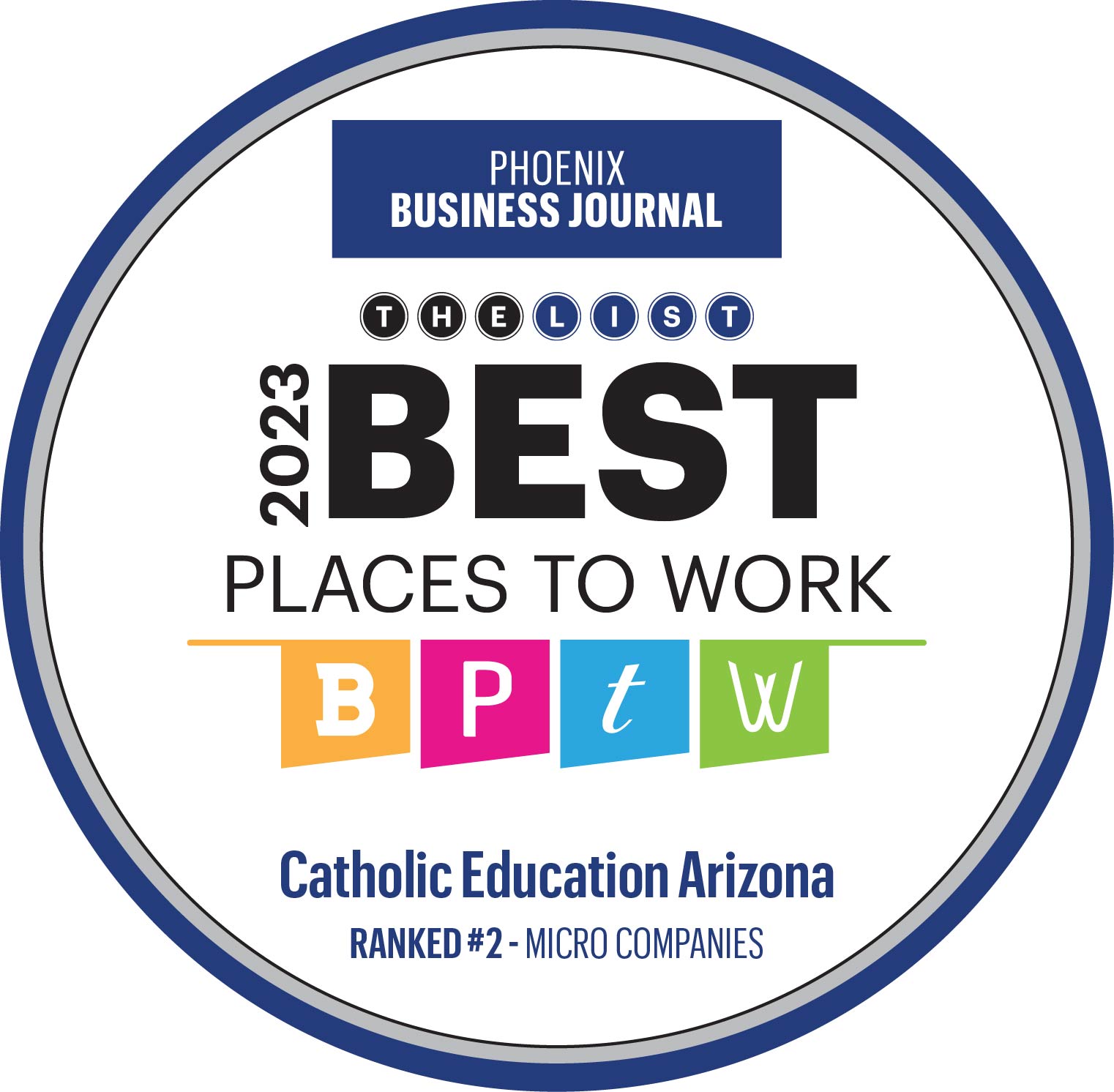 Catholic Education Arizona Earns Best Places to Work Award from Phoenix Business Journal