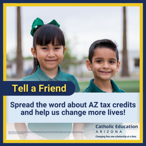 Tell a Friend, Change a Life!