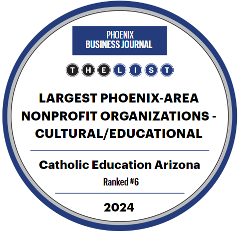 Phoenix Business Journal Ranks Catholic Education Arizona #6 in Cultural/Educational Phoenix Nonprofits