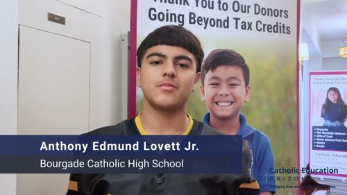 Anthony’s Catholic Education Impact Testimonial