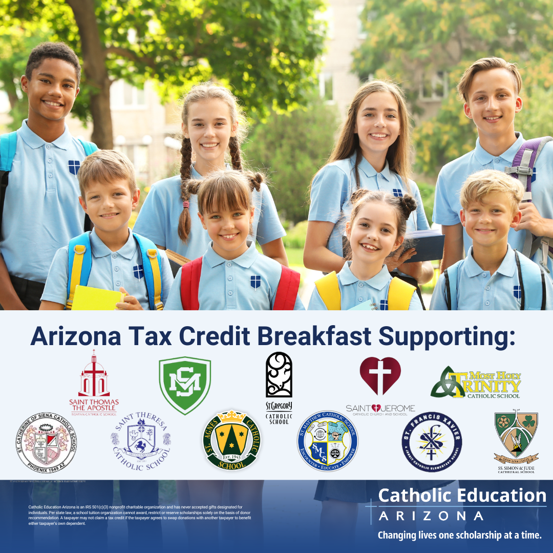 Join Catholic Education Arizona on Thursday, March 6, 2025  to Learn about Arizona Tax Credits